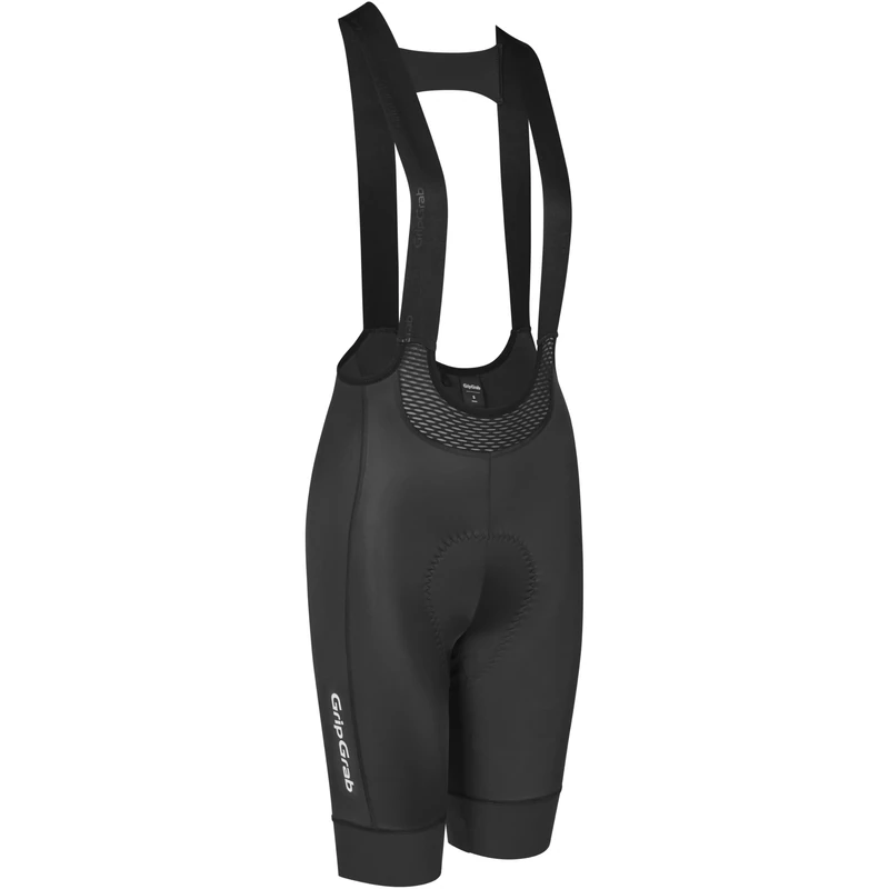 GripGrab PACR Padded Women's Cycling Bib Shorts Summer Road Mountain Gravel Bike Performance Drop-Seat Bib Shorts Women Black