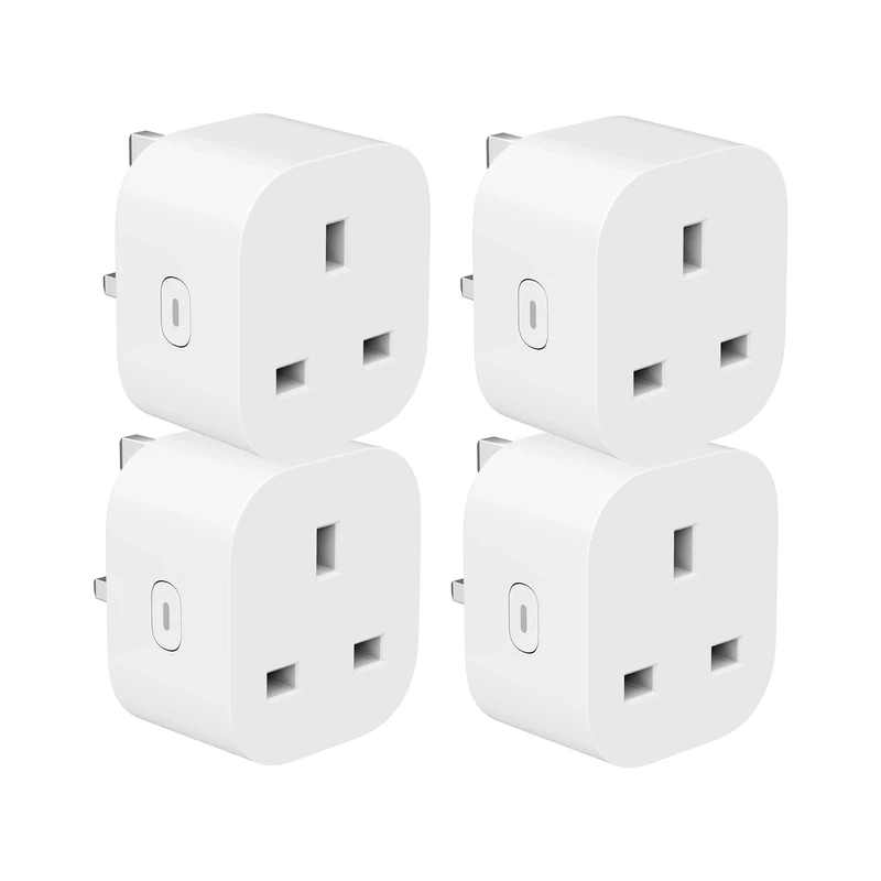THIRDREALITY UZ1 Plug 4-Pack - Energy Monitor, Repeater, Alexa