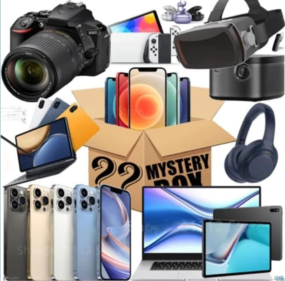 Article Mixed Item Package,New Goods - Electrical Goods,171iIl,black,Pallets HUK-KI8