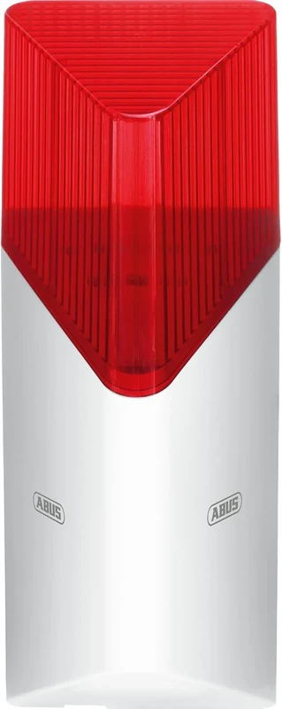 ABUS outdoor siren for the Smartvest Pro wireless alarm system - wireless - deters burglars - up to 105 dB loud alarm - alerts you with a red flashing light - for burglary protection