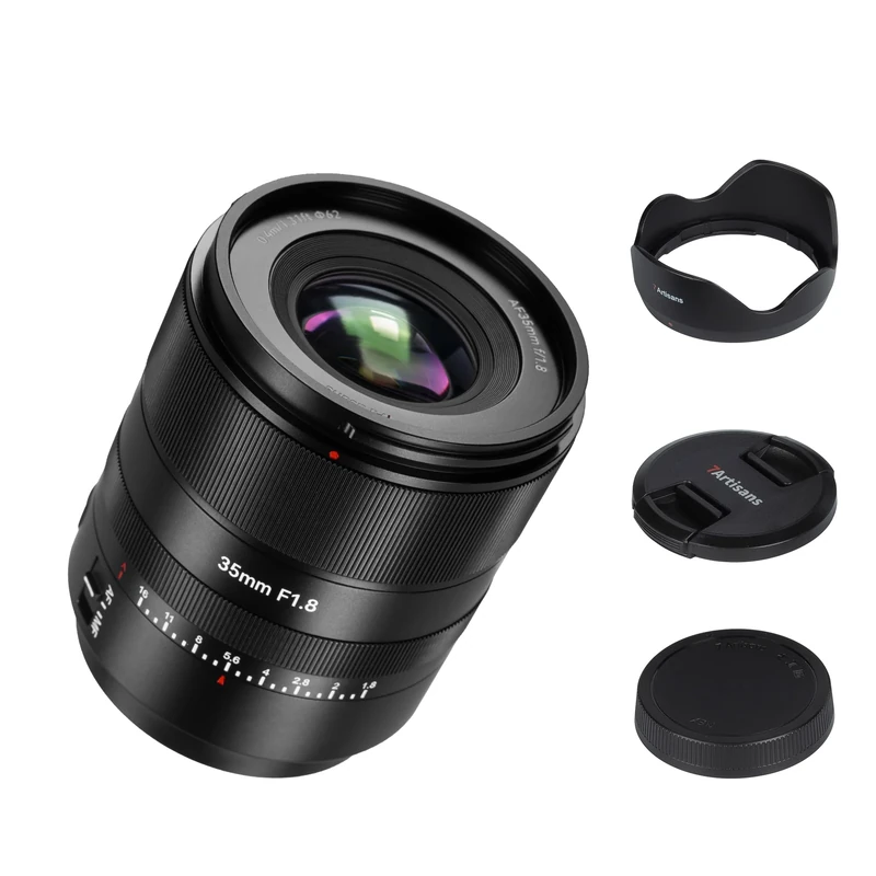 7artisans AutoFocus 35mm F1.8 Full Frame Lens,F1.8 Large Aperture,Support Automatic/Manual Compatible for Sony FX A1 A9 A7M A7R A7S A7C ZVE Series FX3,A9II,A7M2,A7S2