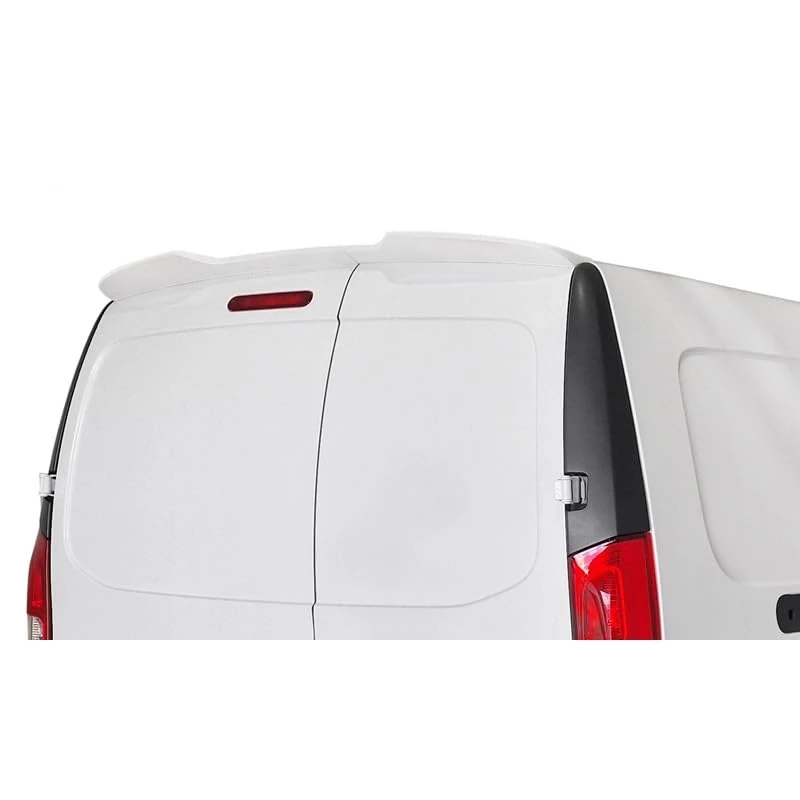 RDX Racedesign Roof spoiler compatible with Mercedes Citan 2012-2021, Renault Kangoo 2013-2021 & Nissan NV250 2019-2021 (with 2 barn doors) (PUR-IHS) - Image 1