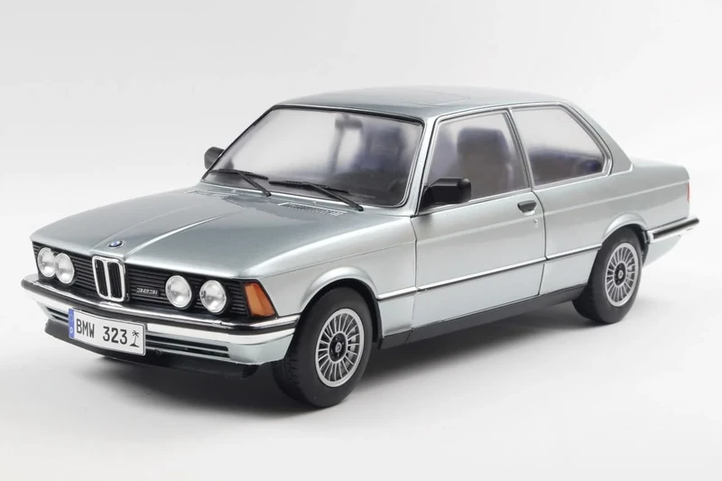 1:18 BMW E21 323I Silver Metal 1980