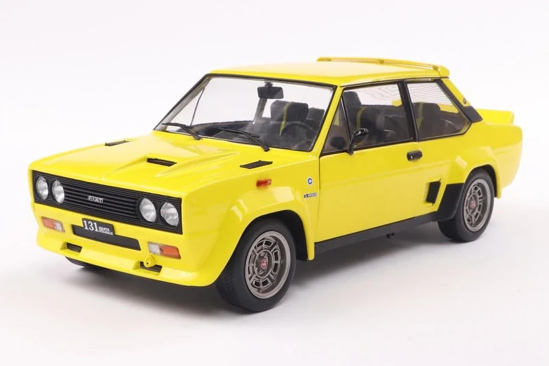 Solido 1:18 Fiat 131 Abarth 1980 Yellow