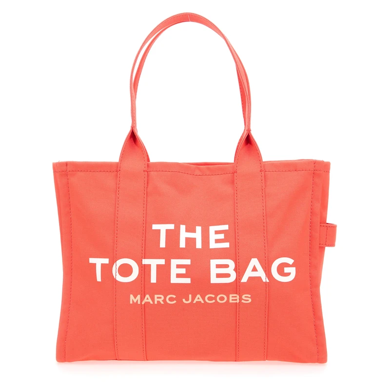 Marc Jacobs Women's Large Tote Bag - Electric Orange Canvas