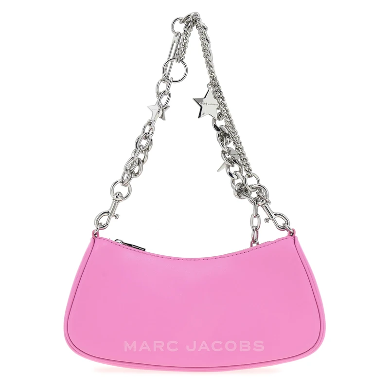 MARC JACOBS Women's The Shoulder Bag, Bow Pink, 25×3.5×12.5