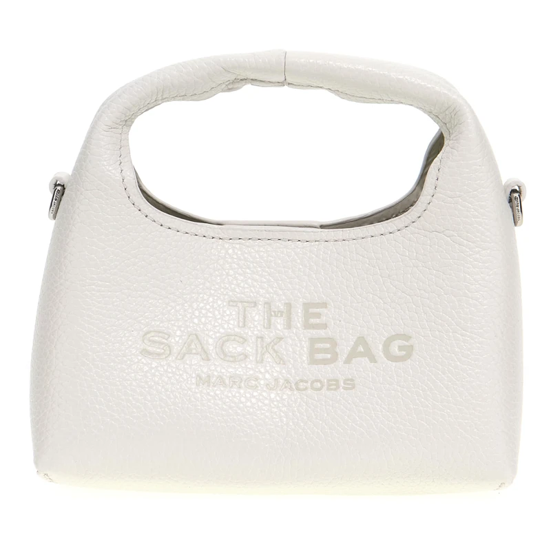 MARC JACOBS THE MICRO CROSSBODY SACK WHITE