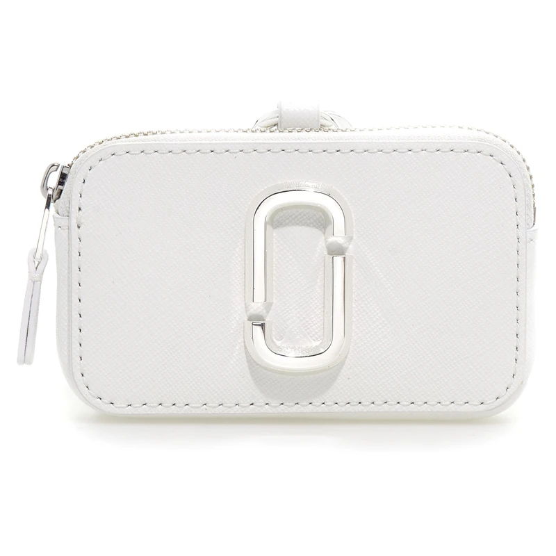 MARC JACOBS THE NANO SNAPSHOT CHARM WHITE