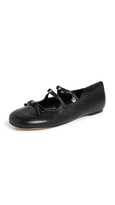 Marc Jacobs Women's The Kiki Ballerina, Cement, 4 UK