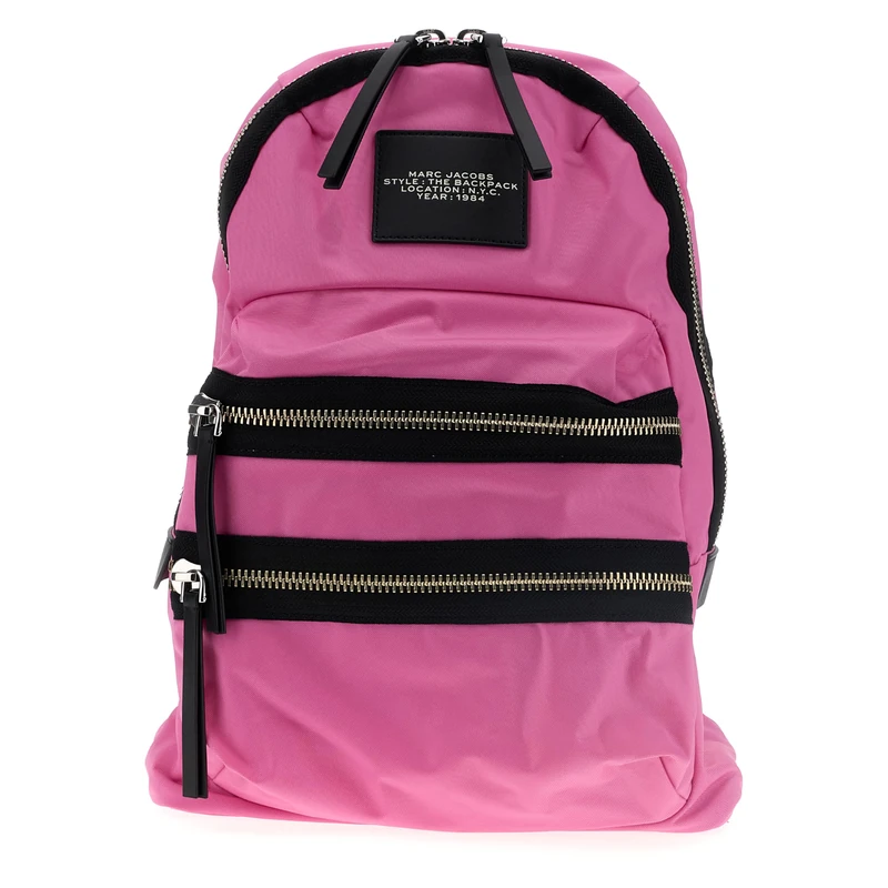 MARC JACOBS Women's The Large Backpack Bag, Bow Pink, 30×13×42
