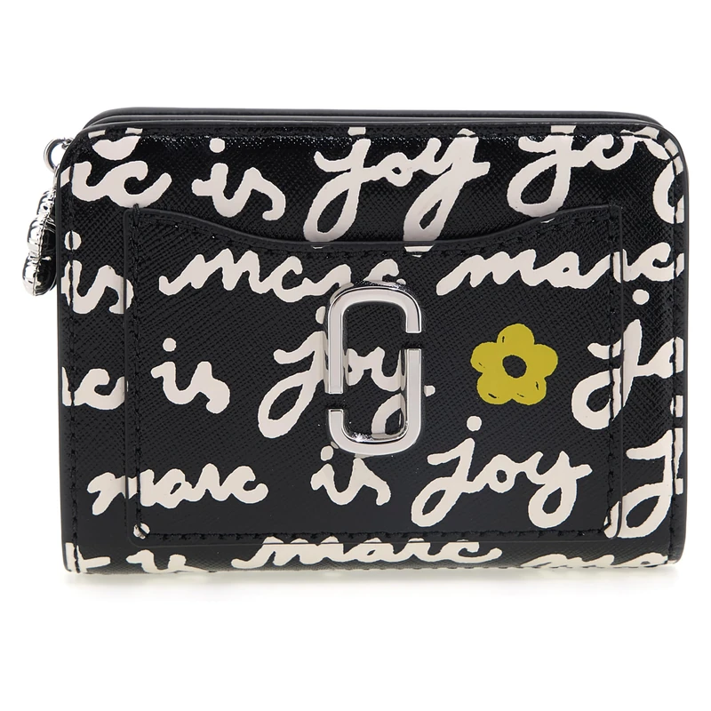 Marc Jacobs The MINI Compact Wallet - Black Multi