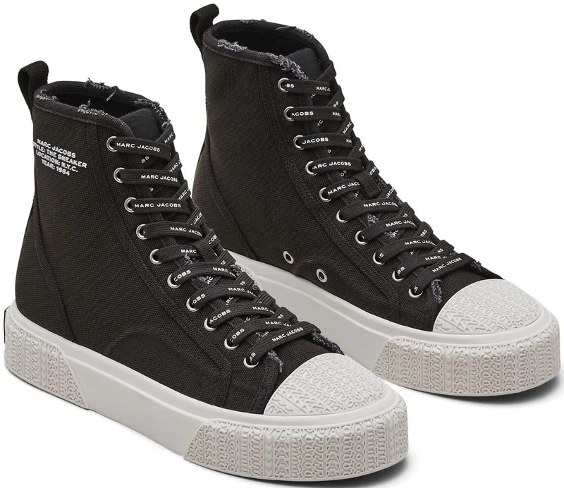 Marc Jacobs THE HIGH TOP Sneaker Black 7 UK
