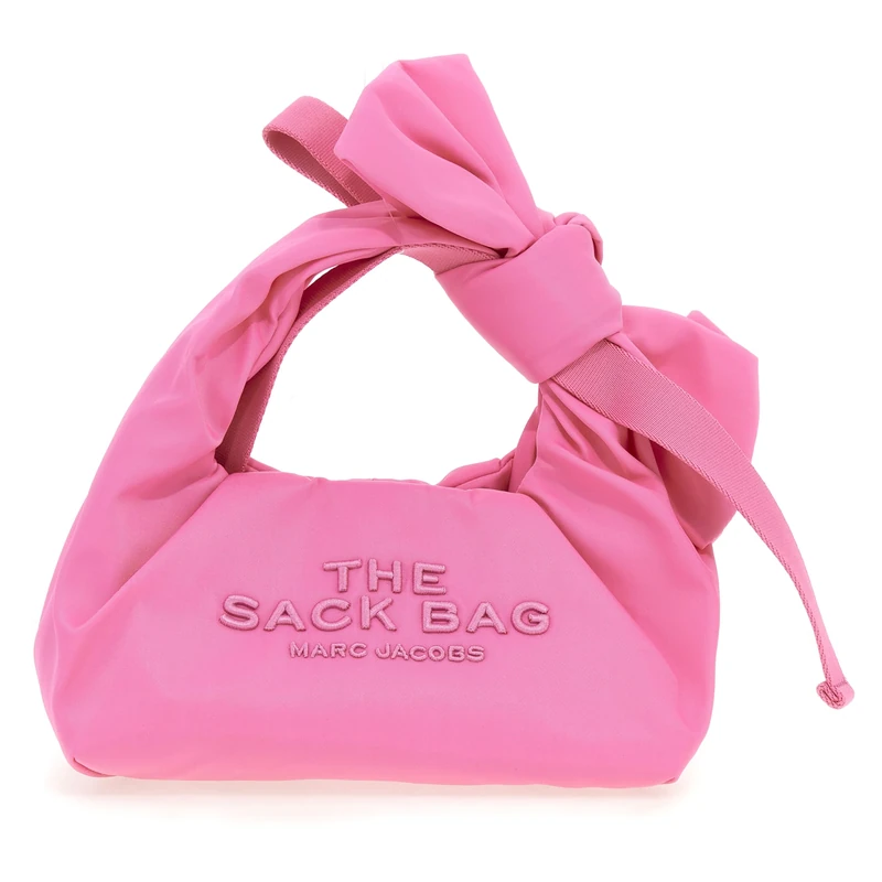 MARC JACOBS Women's The MINI Sack Bag, Bow Pink, 22×12×11