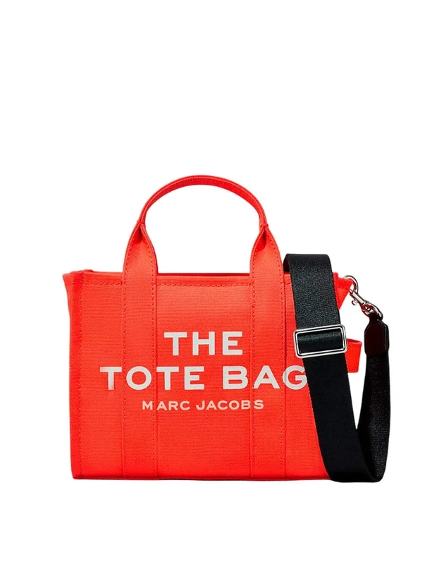 MARC JACOBS Women's The Small Tote Bag, Electric Orange, 26×13×21