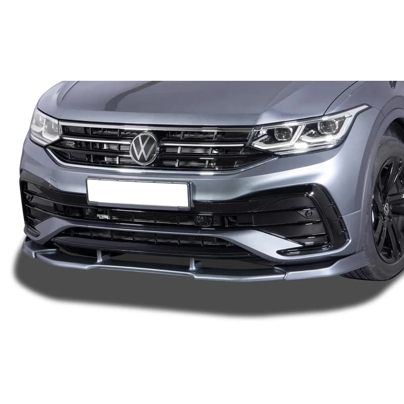 RDX Racedesign Front Spoiler Vario-X Compatible with Volkswagen Tiguan (AD1) Facelift R-Line 2020-2024 (PU)