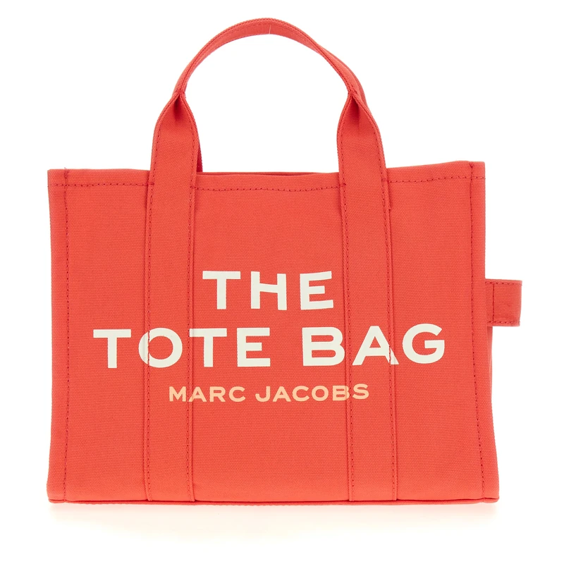 MARC JACOBS THE MEDIUM TOTE ELECTRIC ORANGE