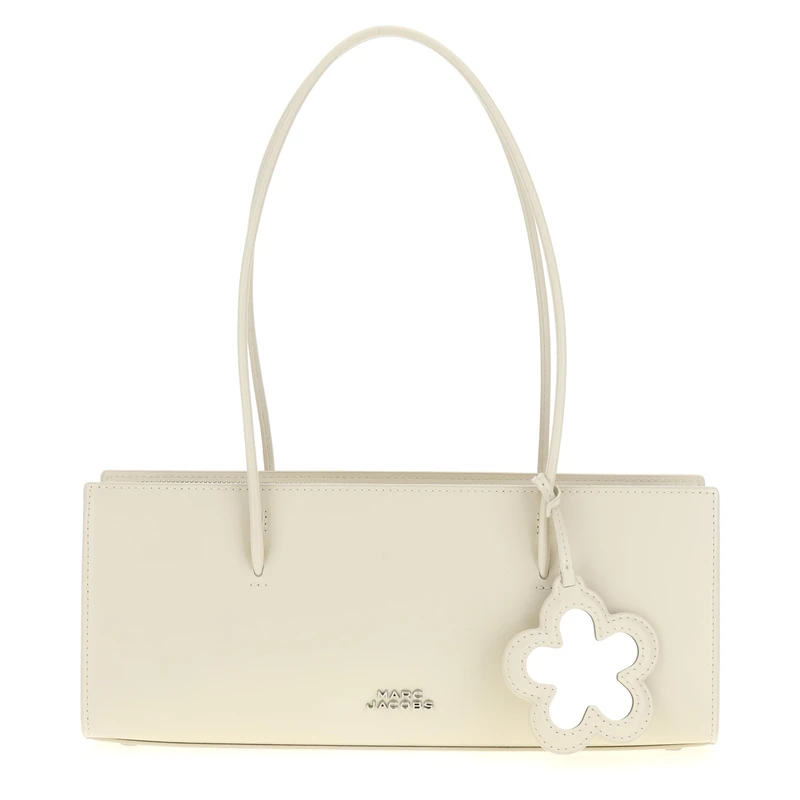 Marc Jacobs The Mirror Shoulder Bag - White Cotton