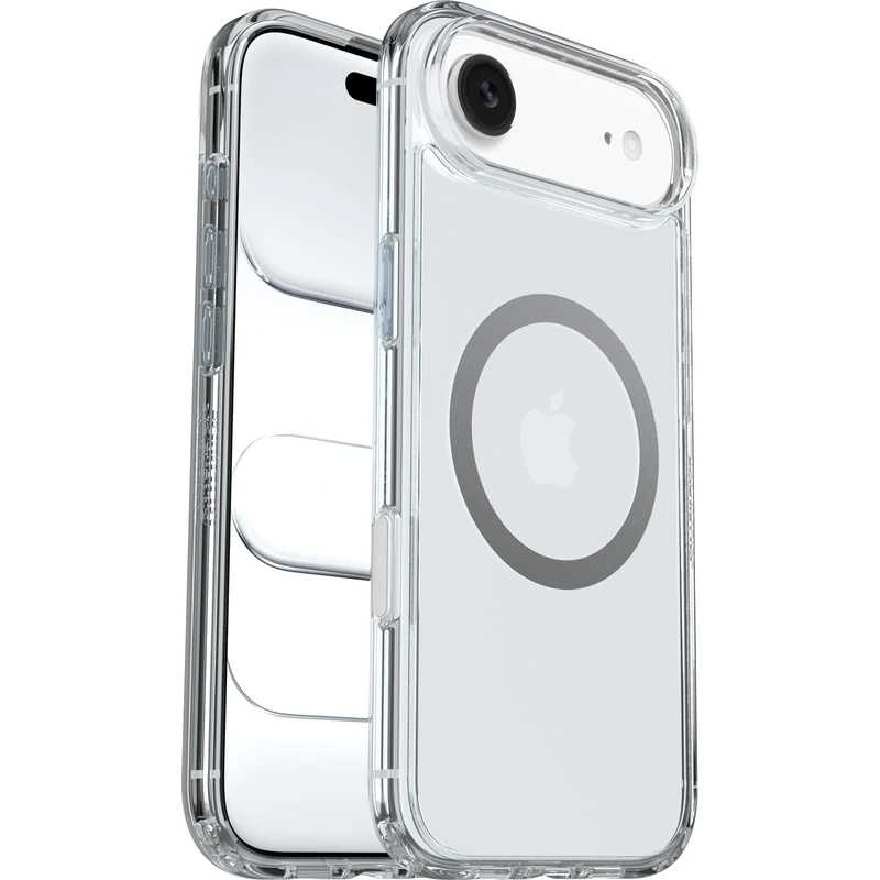 OtterBox Symmetry Series Clear MagSafe Case for iPhone Air, Shockproof, Drop proof, Protective Thin Case, 3x Tested to Military Standard, Clear