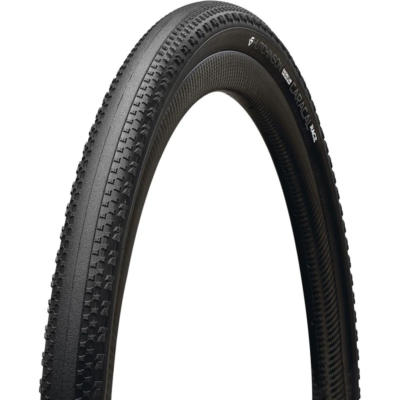 Hutchinson – Caracal Race – Tubeless Ready Gravel Tyre – Mach Tread Ultimate Compound – UltraSwift Casing – High‑Speed Racing Tread – Lightweight –700 x 40c – Black