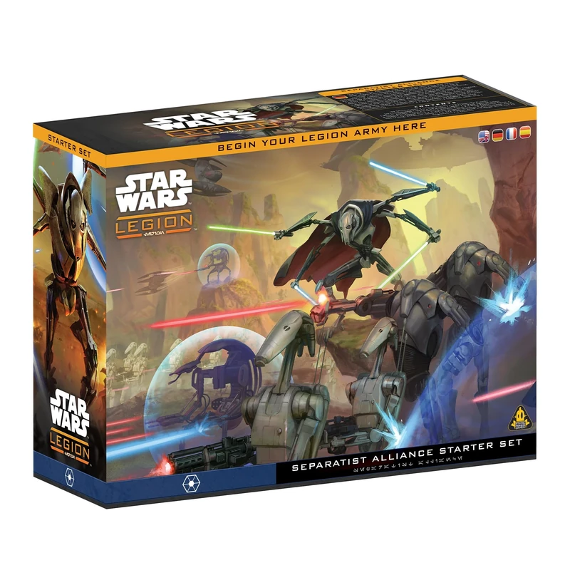 Asmodee | Star Wars Legion: Separatist Alliance Starter Set | Miniatures Game | Ages 14+ | 2 Players | 90+ Minutes Playing Time