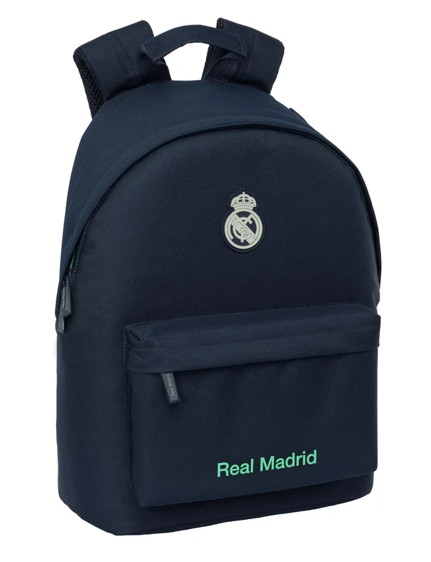 Real Madrid 2nd Team 25/26 - Youth Backpack for Notebook 14.1 inch, Ideal for Teenagers of Different Ages Comfortable and Versatile, Quality and Resilience, 31 x 16
