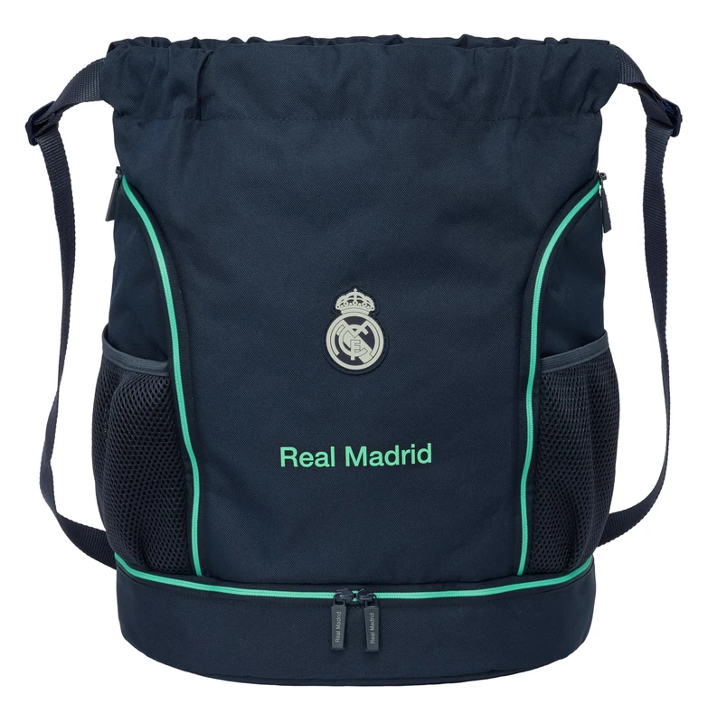 Real Madrid 2nd Team 25/26 – Backpack Sack, Backpack, Ideal for Children of Different Ages, Comfortable and Versatile, Quality and Resistance, 34 x 15 x 43 cm