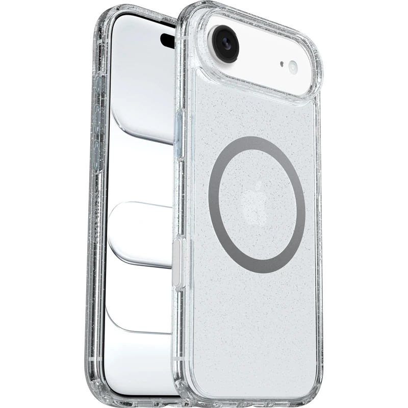 OtterBox Symmetry Series Clear MagSafe Case for iPhone Air, Shockproof, Drop proof, Protective Thin Case, 3x Tested to Military Standard, Stardust