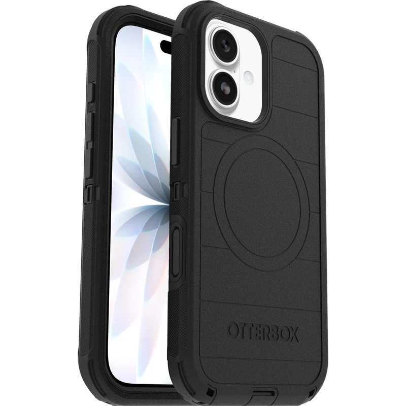 OtterBox Defender Series Pro MagSafe Case for iPhone 17, Shockproof, Drop Proof, Ultra-Rugged, Protective Case, 7x Tested to Military Standard, Black
