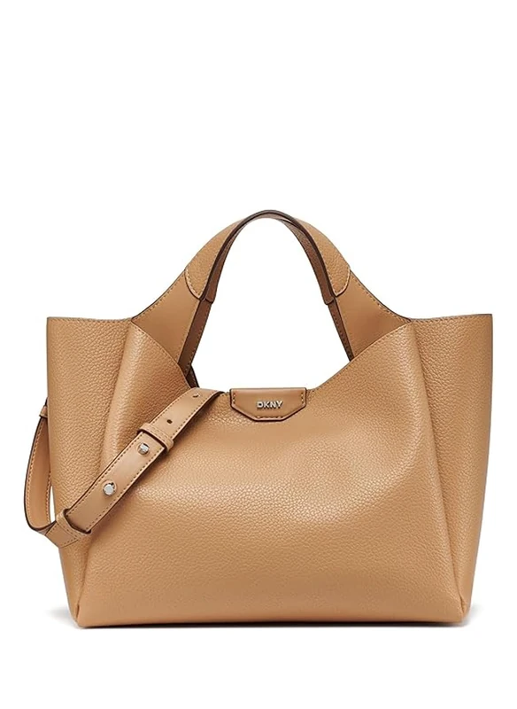 DKNY Women's WILLA Satchel, Hot Cocoa