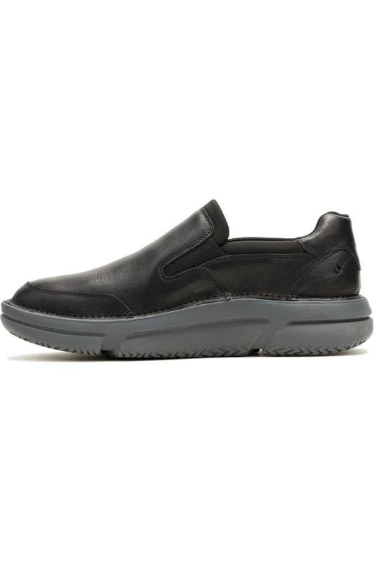 Hush Puppies Male Baylor Step-In, Black, 6