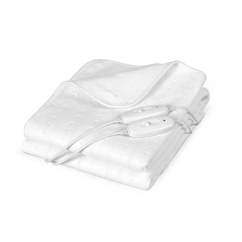 Livoo - DOS217W 2 Seater Heated Mattress Topper - 60W, 160 x 140 cm, 35 to 55 °C