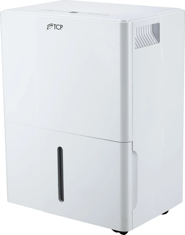 TCP 30L/Day Dehumidifier with Digital Humidity Display, Ultra-Quiet 4.7L Water Tank, Sleep Mode, Continuous Drainage Full Tank Warning, Laundry Drying and 24 Hour Timer - Ideal for Damp & Condensation