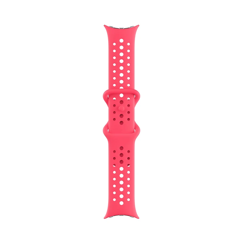 Google Pixel Watch Active Sport Band - Compatible with the Pixel Watch and 2, and 3 and 4 41mm - Peony, Small (Made by Google) - Image 1