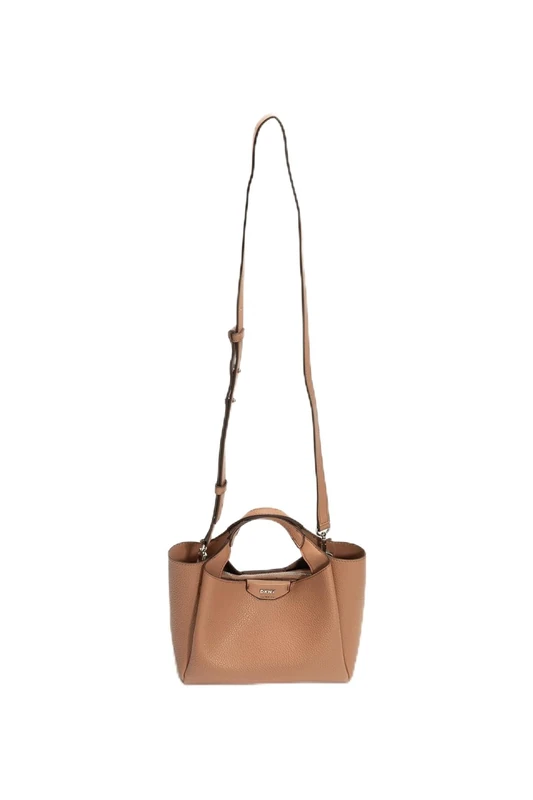 DKNY Women's WILLA Mini Satchel, Hot Cocoa - Image 1