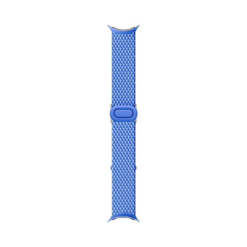 Google Pixel Watch Woven Band - Compatible with the Pixel Watch and 2, and 3 and 4 41mm - Indigo (Made by Google)