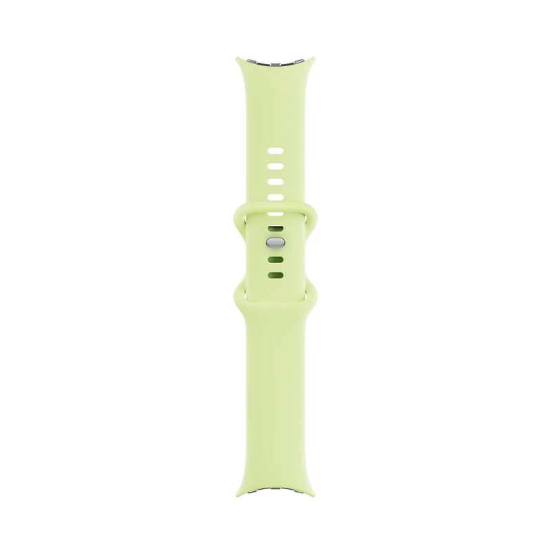 Google Pixel Watch Active Band - Compatible with the Pixel Watch and 2, and 3 and 4 41mm - Lemongrass, Small (Made by Google) - Image 1