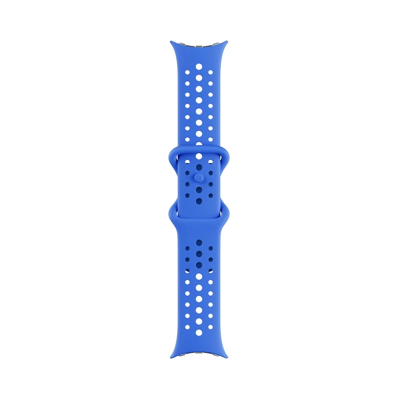 Google Pixel Watch Active Sport Band - Compatible with the Pixel Watch and 2, and 3 and 4 41mm - Indigo, Small (Made by Google)