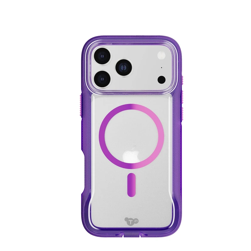 Tech21 iPhone 17 Pro Max EvoPro with MagSafe Kindered Purple/Cyber Pink