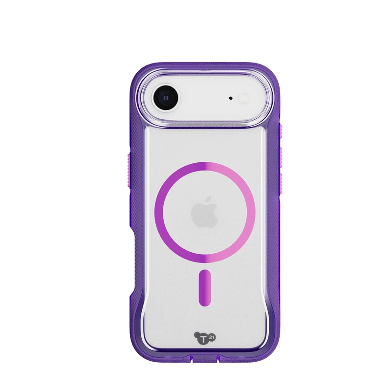 Tech21 iPhone 17 Air EvoPro with MagSafe Kindered Purple/Cyber Pink