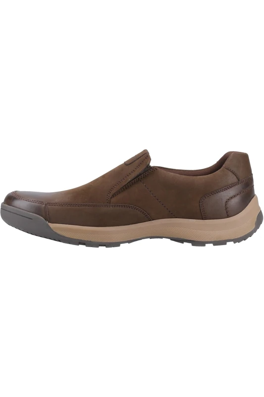 Hush Puppies Male Vaun Slip On, Brown, 8
