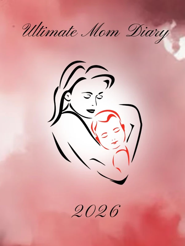 Ultimate Mom Diary 2026: 517 Pages to Put all Your Planning in One Place – RED