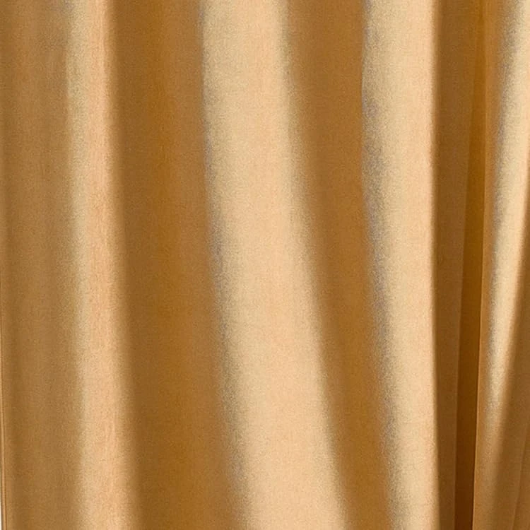 Home Maison Phonic and Semi-Blackout Thermal Curtain 140 x 300 cm – Ochre – 8 Gun Eyelets Ready to Hang - Image 1