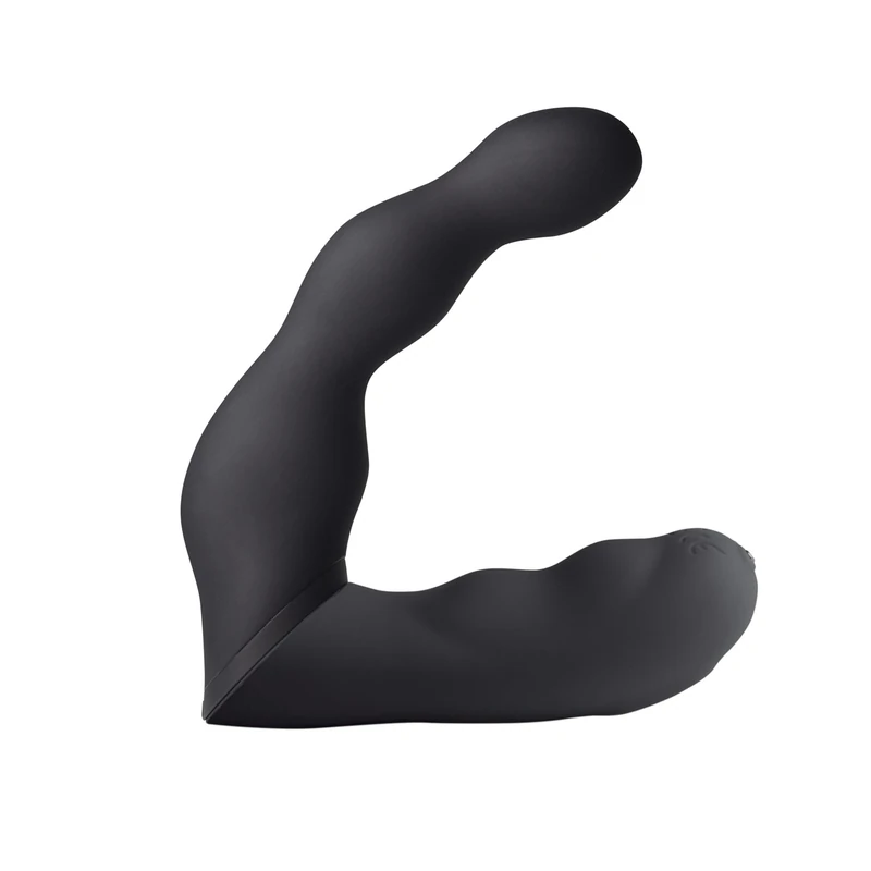 Rocks Off Adapt - Inter- Changeable Prostate, Perineum and Anal Play Thrusting Massager 10 Powerful Vibration Settings for Hands Free and Partner Play. Contoured Sensory Pleasure Silicone