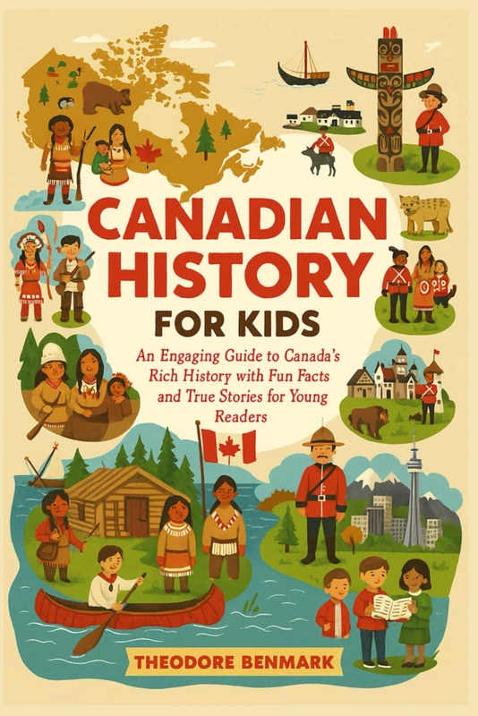Canadian History For Kids: An Engaging Guide to Canada's Rich History with Fun Facts and True Stories for Young Readers