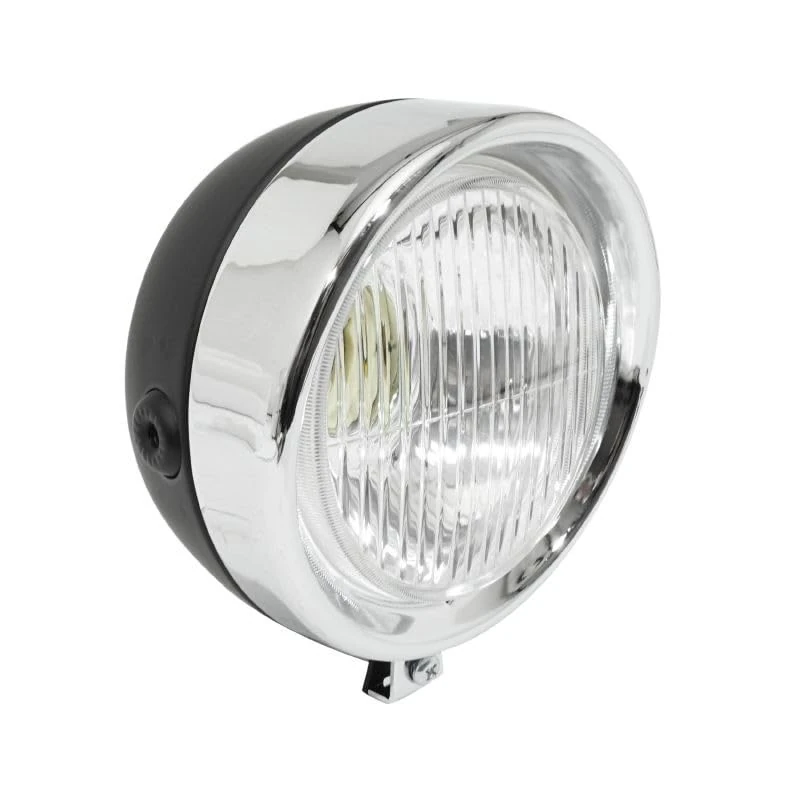 cyclingcolors Front Light Scooter Motorcycle Moped Compatible with Peugeot 103mbk 51 130mm Black