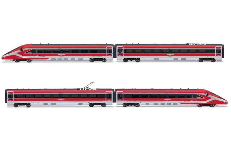 Arnold HN2619D FS Trenitalia, Frecciarossa 1000 new livery, base set, 4 elements, ep. VI, with DCC decoder for adults and collectors
