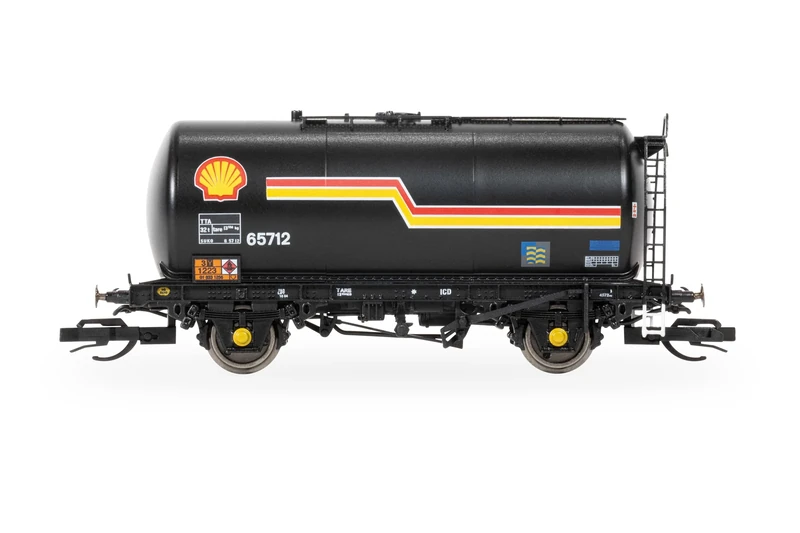 Hornby TT TT6035 TTA Tanker triple pack Shell, Black