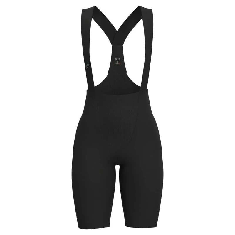 Alé Cycling Women's R.EV1 Speedfondo Light Bib Shorts, Black, S