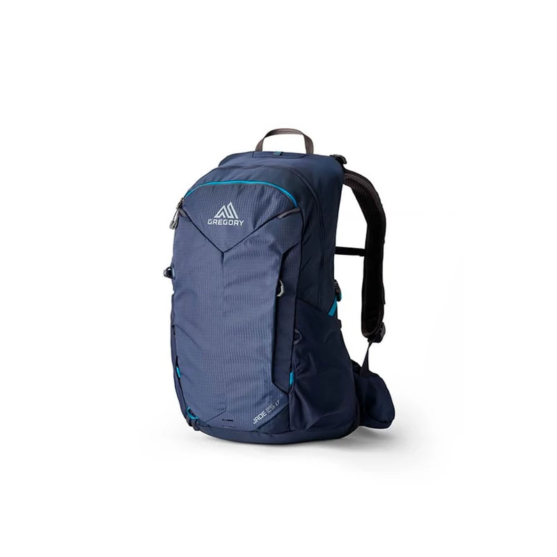 Gregory Vaporspan - Jade LT 25 - Women's Day Hiking Backpack, 53 cm, 25L, 1.03 KG, Lightweight Ventilated Backpanel, Adjustable Hipbelt, Hydration Compatible, Raincover Included, Blue (Midnight Navy)