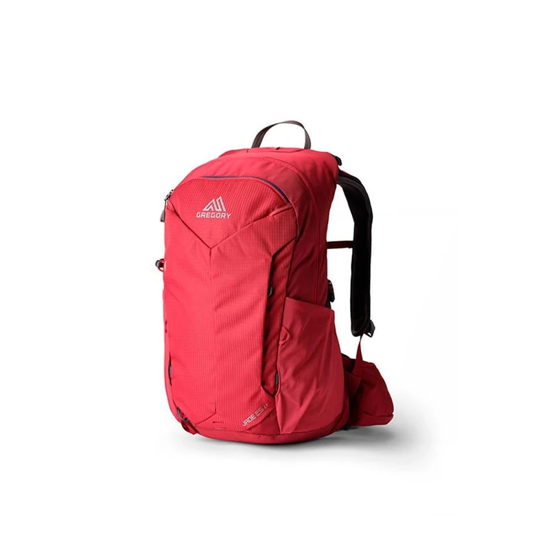 Gregory Vaporspan - Jade LT 25 - Women's Day Hiking Backpack, 53 cm, 25L, 1.03 KG, Lightweight Ventilated Backpanel, Hydration Compatible, Raincover Included, Red (Ruby Red)